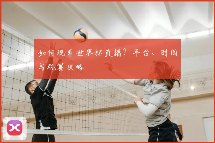 如何观看世界杯直播？平台、时间与观赛攻略