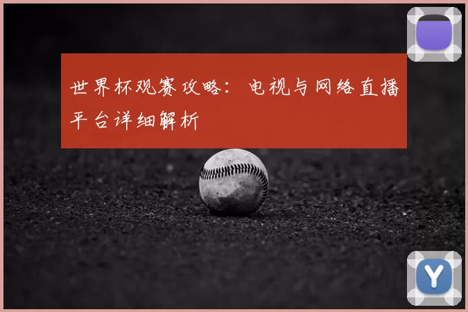 世界杯观赛攻略:电视与网络直播平台详细解析