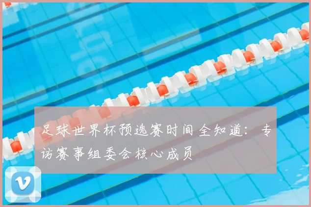 足球世界杯预选赛时间全知道:专访赛事组委会核心成员