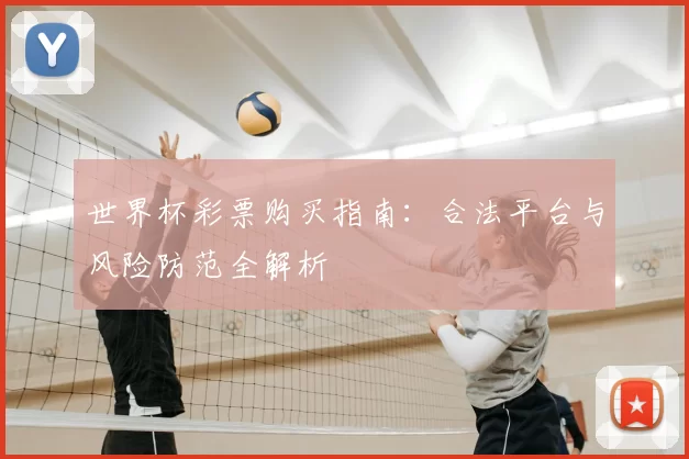 世界杯彩票购买指南:合法平台与风险防范全解析